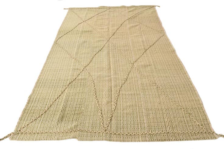 Detail image of 5' 9 x 9' 3 Hand Knotted Moroccan Wool Rug
