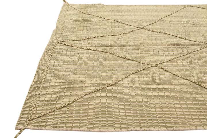 5' 9 x 9' 3 Hand Knotted Moroccan Wool Rug
