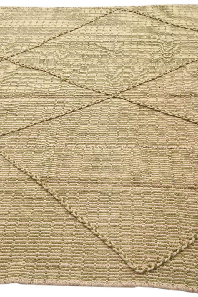5' 9 x 9' 3 Hand Knotted Moroccan Wool Rug