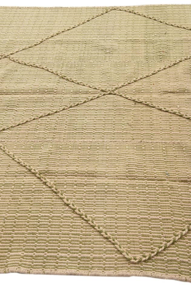 Detail image of 5' 9 x 9' 3 Hand Knotted Moroccan Wool Rug
