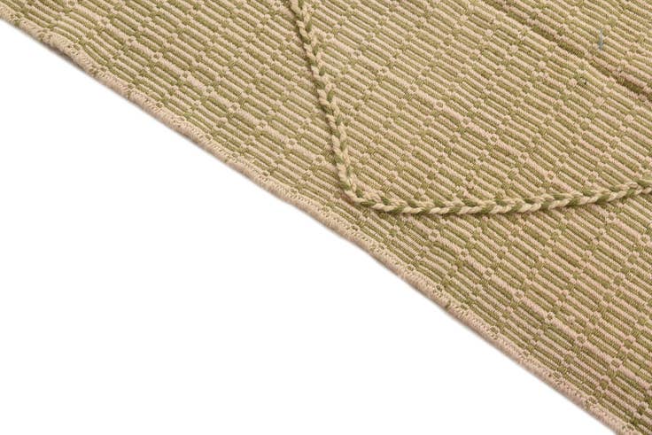 Detail image of 5' 9 x 9' 3 Hand Knotted Moroccan Wool Rug