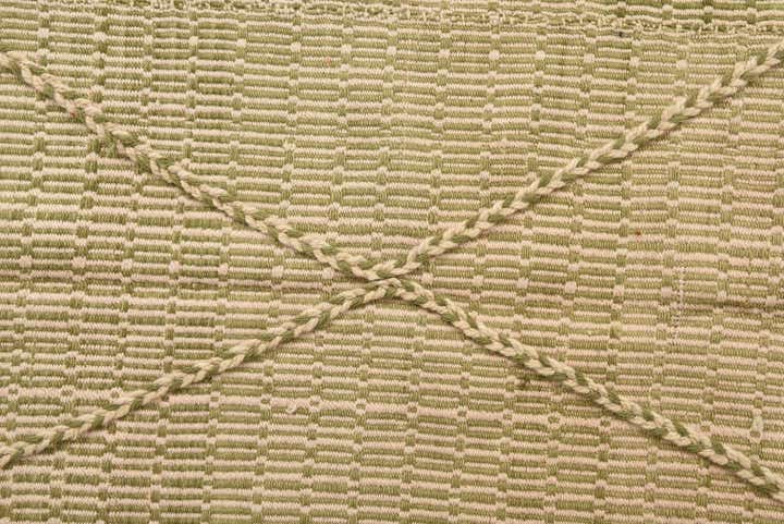 5' 9 x 9' 3 Hand Knotted Moroccan Wool Rug