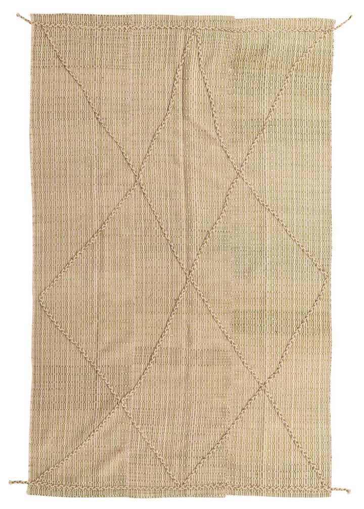 5' 9 x 9' 3 Hand Knotted Moroccan Wool Rug