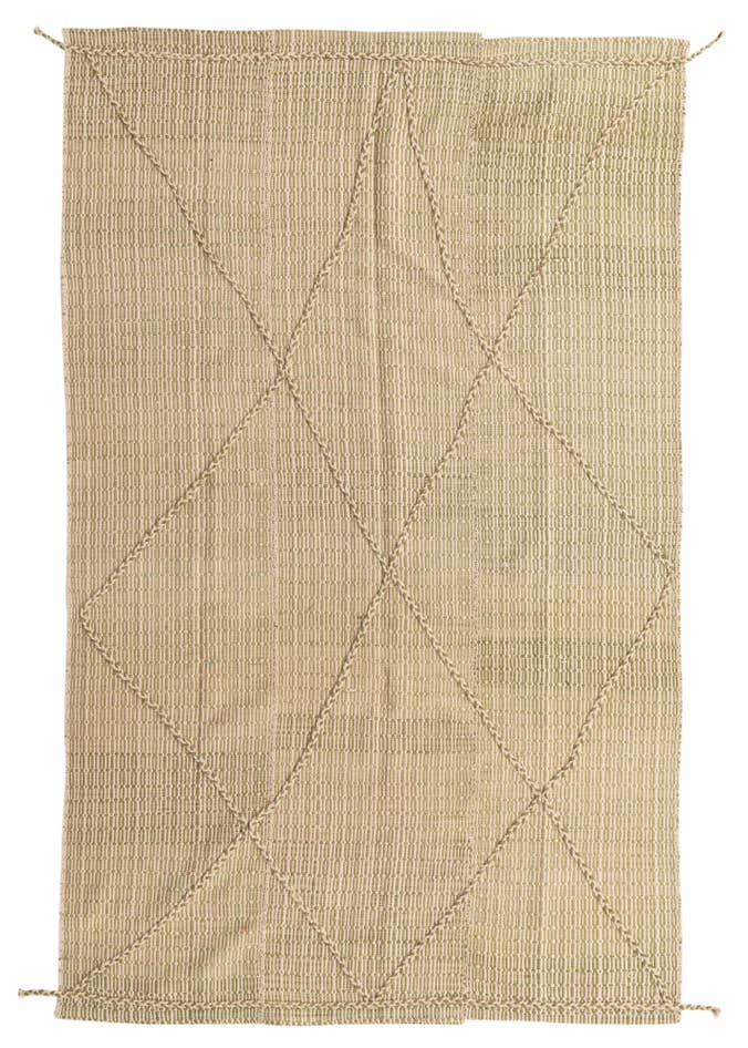 Detail image of 5' 9 x 9' 3 Hand Knotted Moroccan Wool Rug