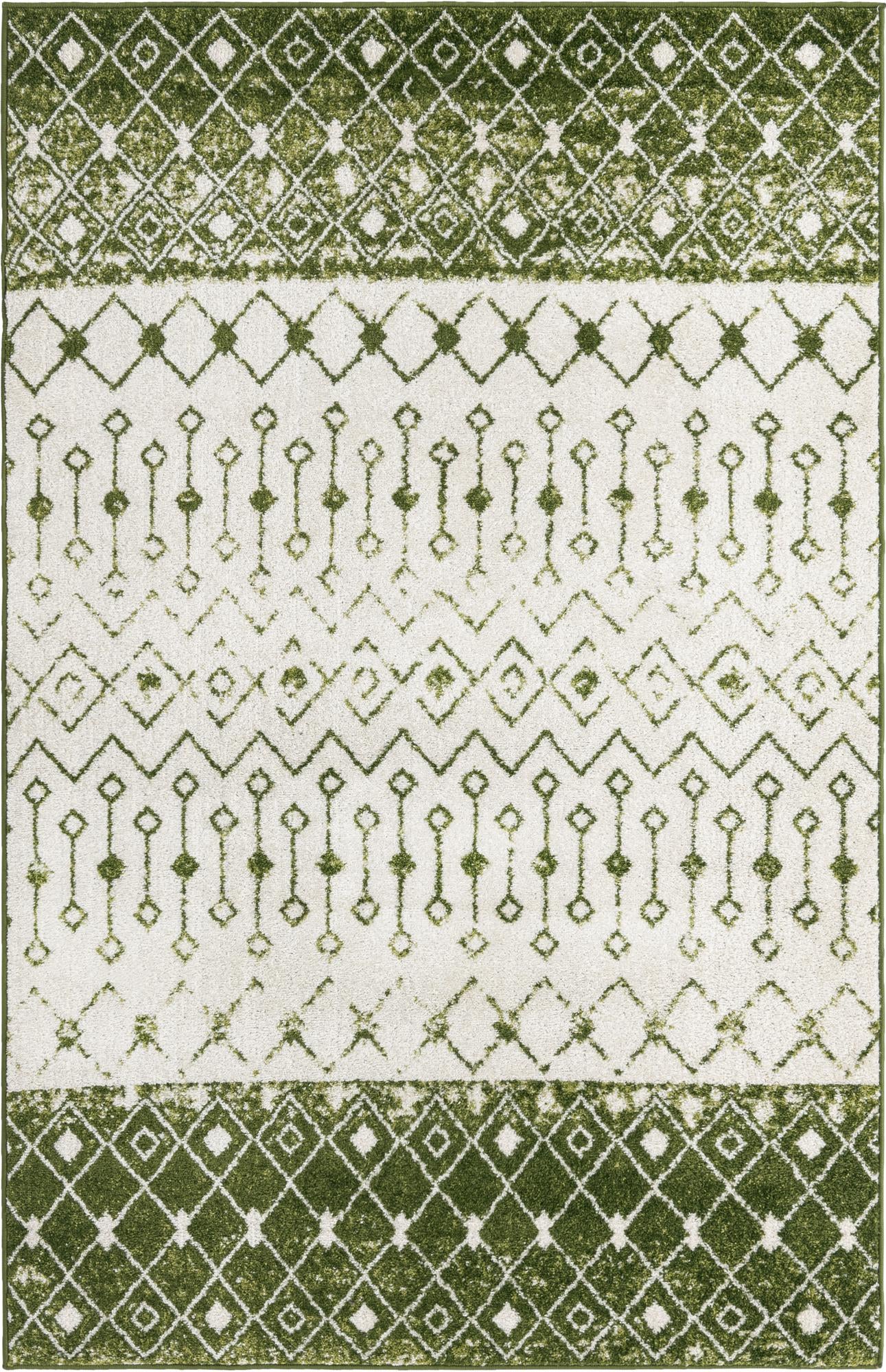Rug Ivory Green Swatch link