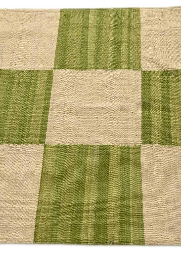 2' 8 x 9' 10 Hand Woven Kilim Modern Wool Runner Rug