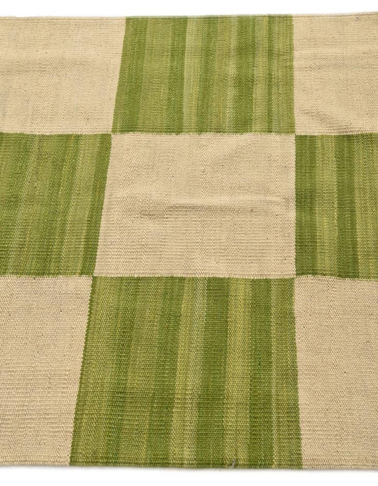 Detail image of 2' 8 x 9' 10  Hand Woven Kilim Modern Wool Runner Rug