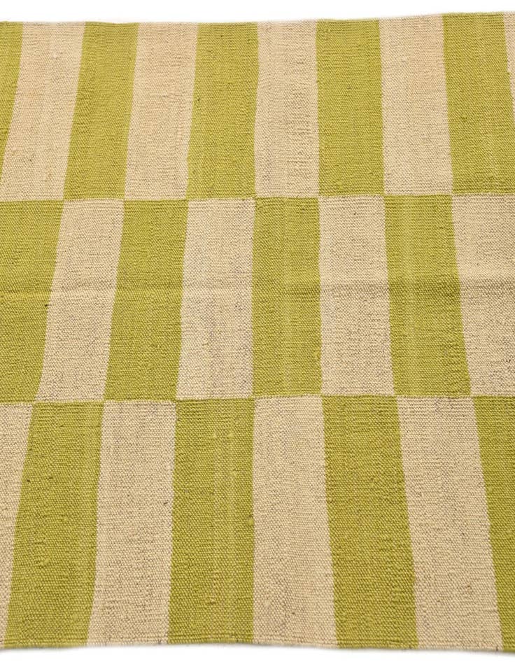 Detail image of 2' 7 x 6' 9  Hand Woven Kilim Modern Wool Runner Rug