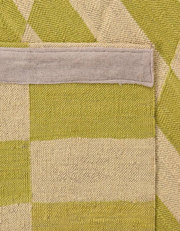 Detail image of 2' 7 x 6' 9  Hand Woven Kilim Modern Wool Runner Rug