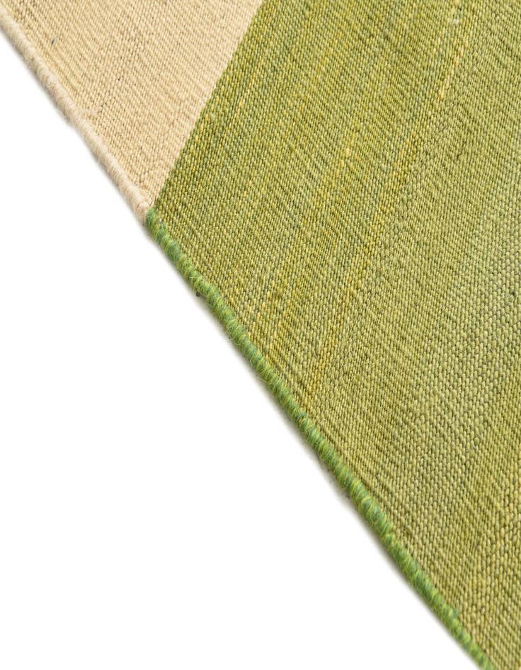 Detail image of 2' 8 x 9' 9 Hand Woven Kilim Modern Wool Runner Rug