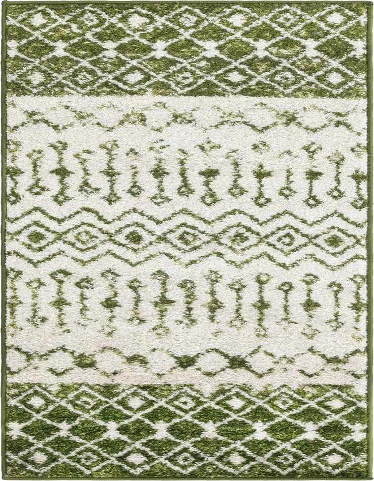 Detail image of 2' x 5' Moroccan Trellis Runner Rug