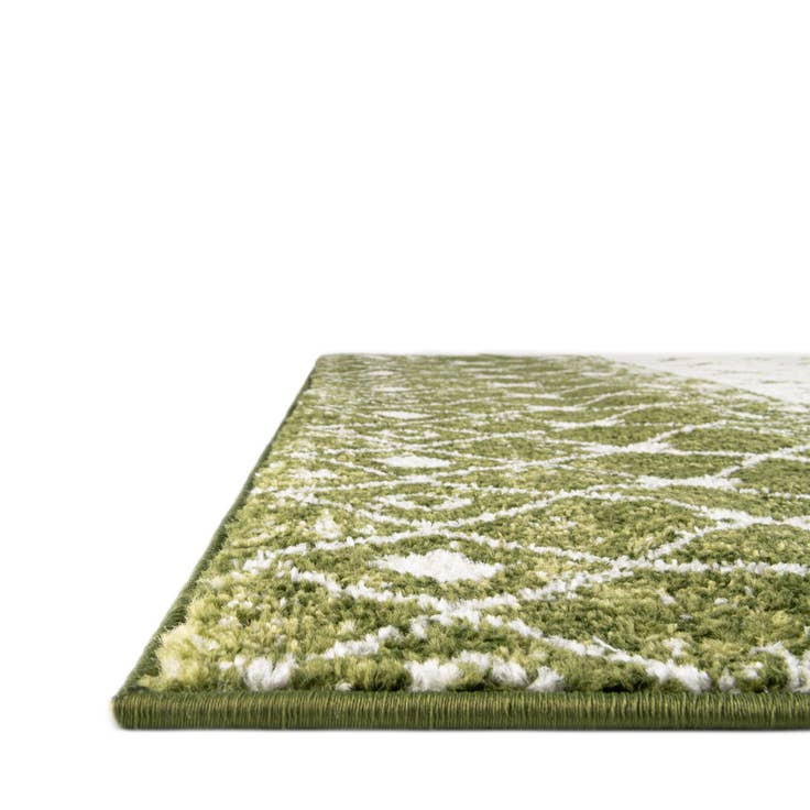 Detail image of 2' x 6' Moroccan Trellis Runner Rug