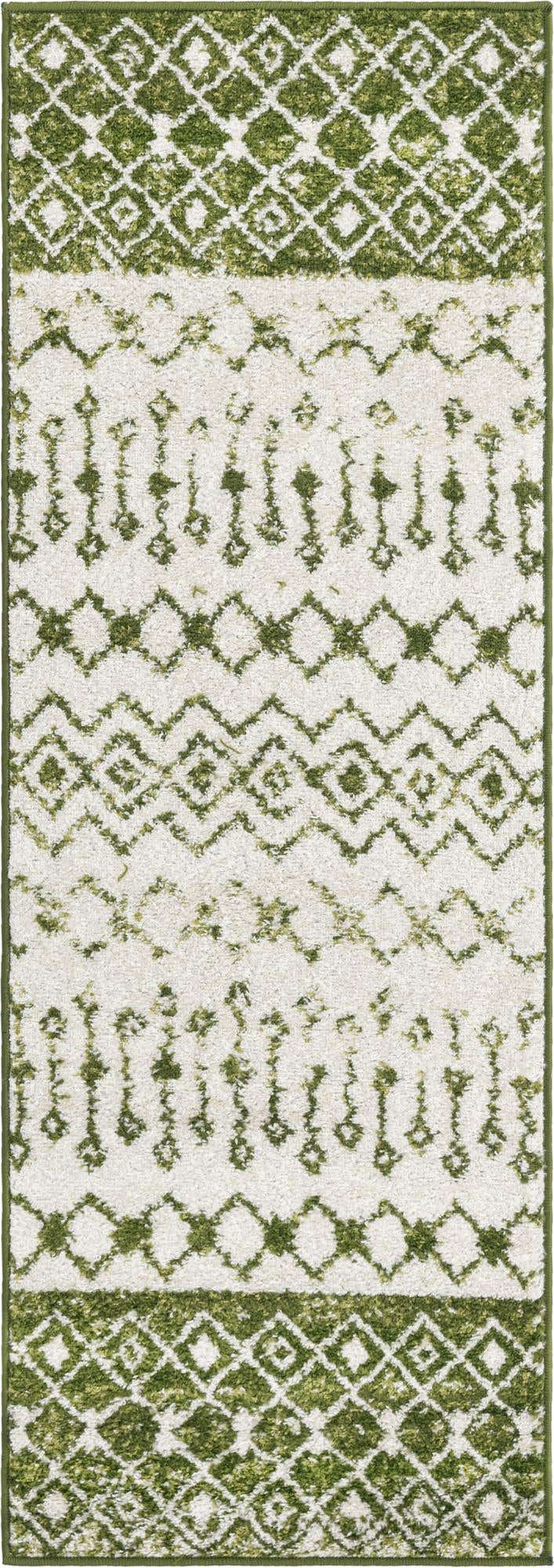 2' x 6' Moroccan Trellis Runner Rug