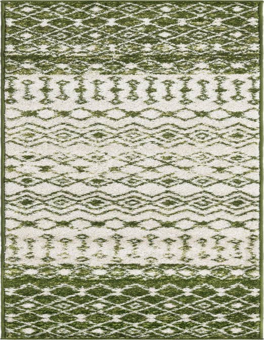Detail image of 2' x 8' Moroccan Trellis Runner Rug