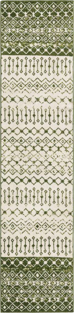2' 7 x 12' Moroccan Trellis Runner Rug