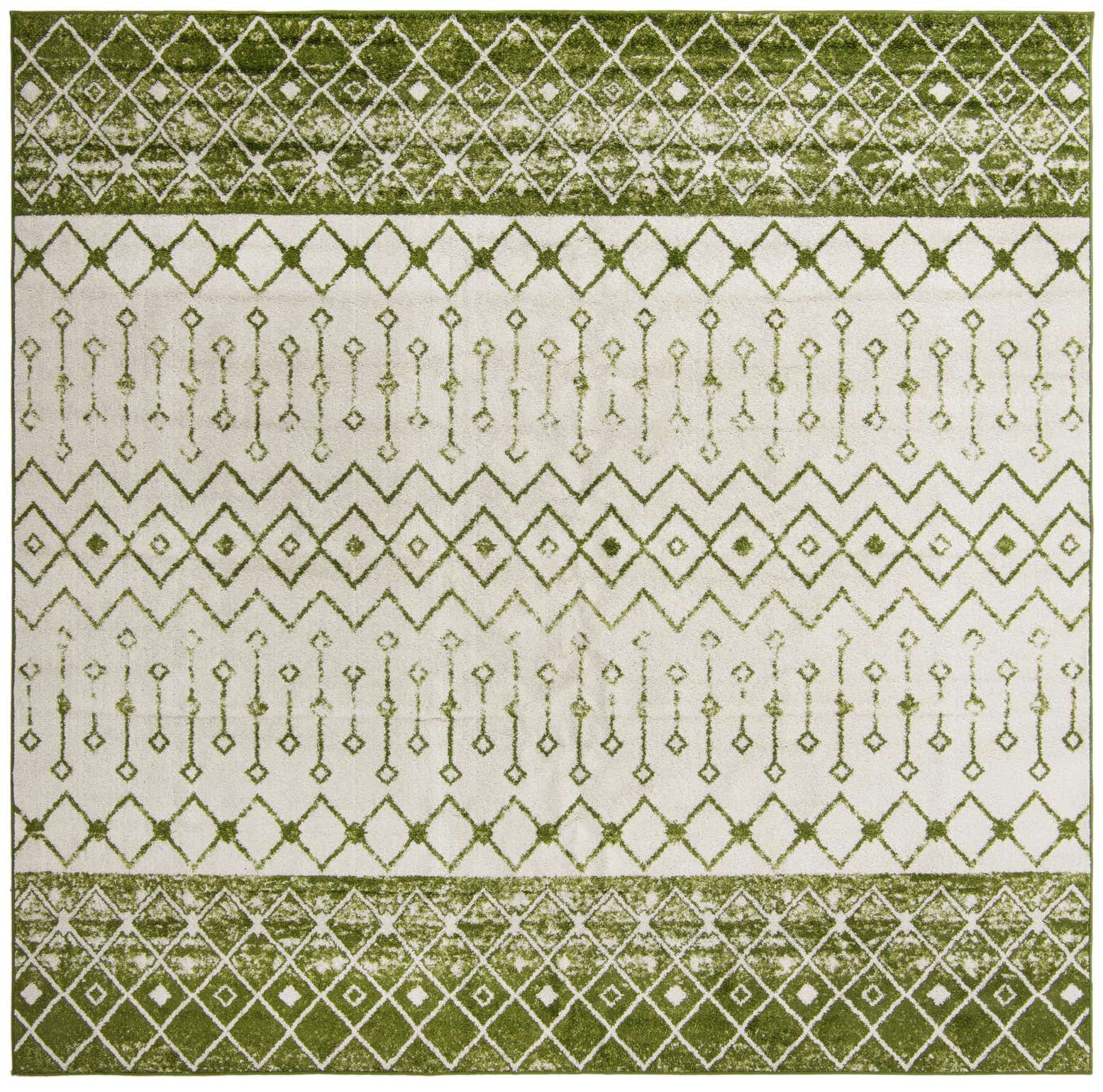 10' x 10' Moroccan Trellis Square Rug