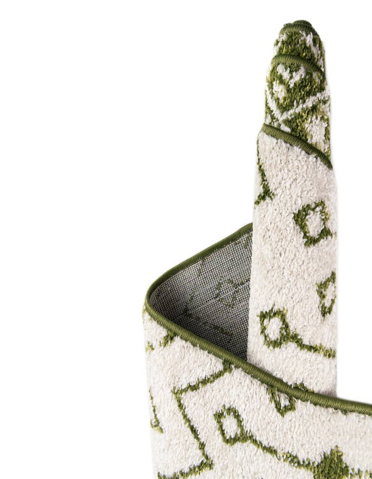 Detail image of 10' x 10' Moroccan Trellis Square Rug