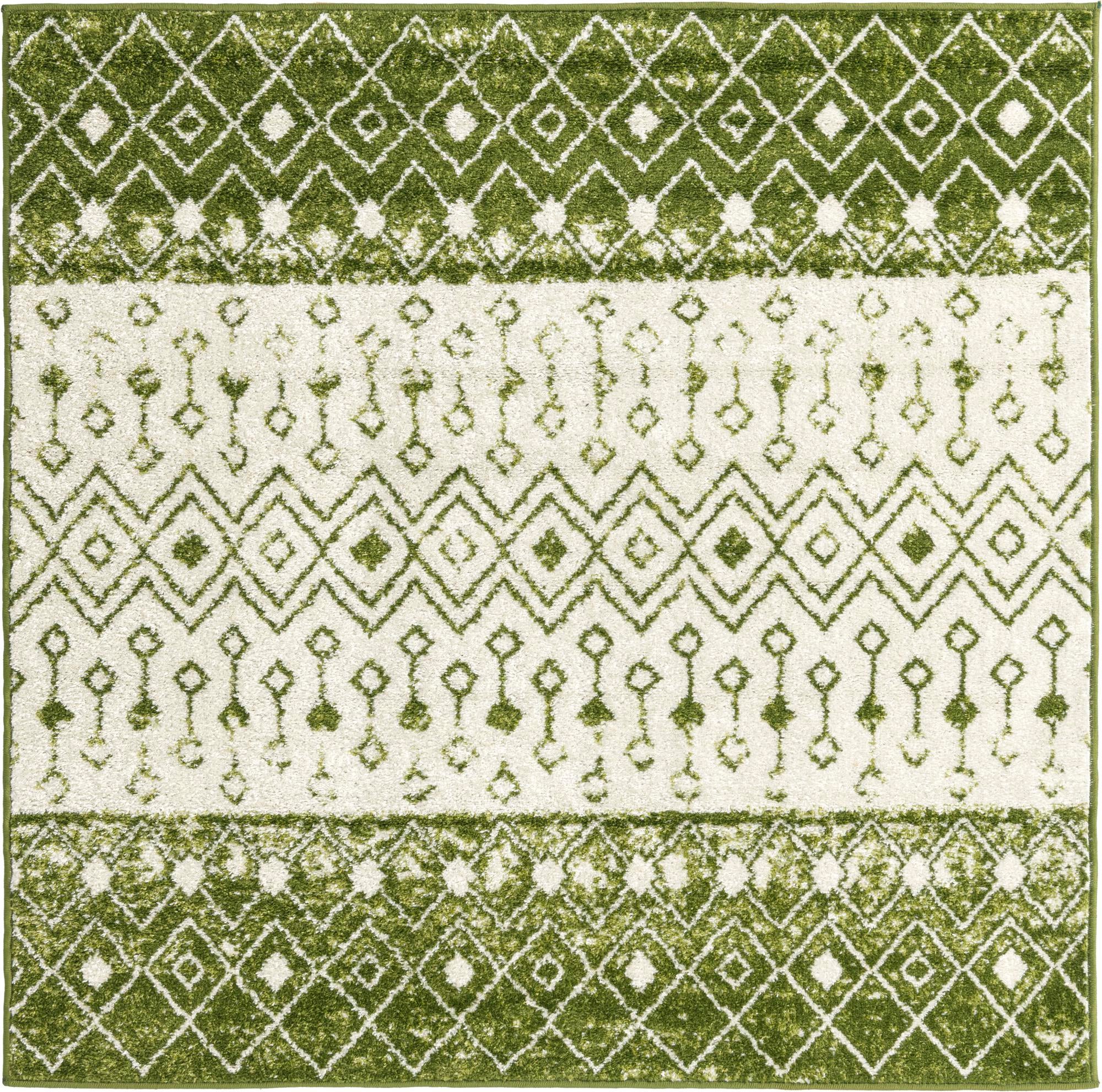 Rug Ivory Green Swatch link