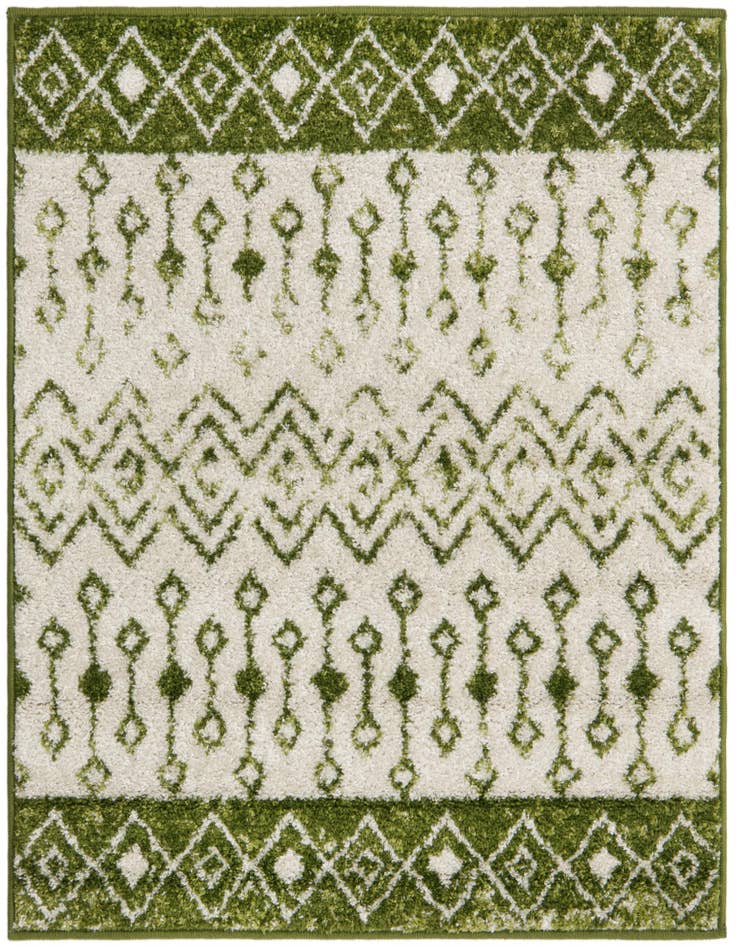 Detail image of 3' 3 x 3' 3 Moroccan Trellis Square Rug