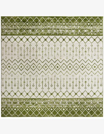 10' x 10' Moroccan Trellis Square Rug