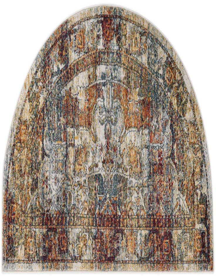 Detail image of 3' x 6' Isabella Hearth Rug