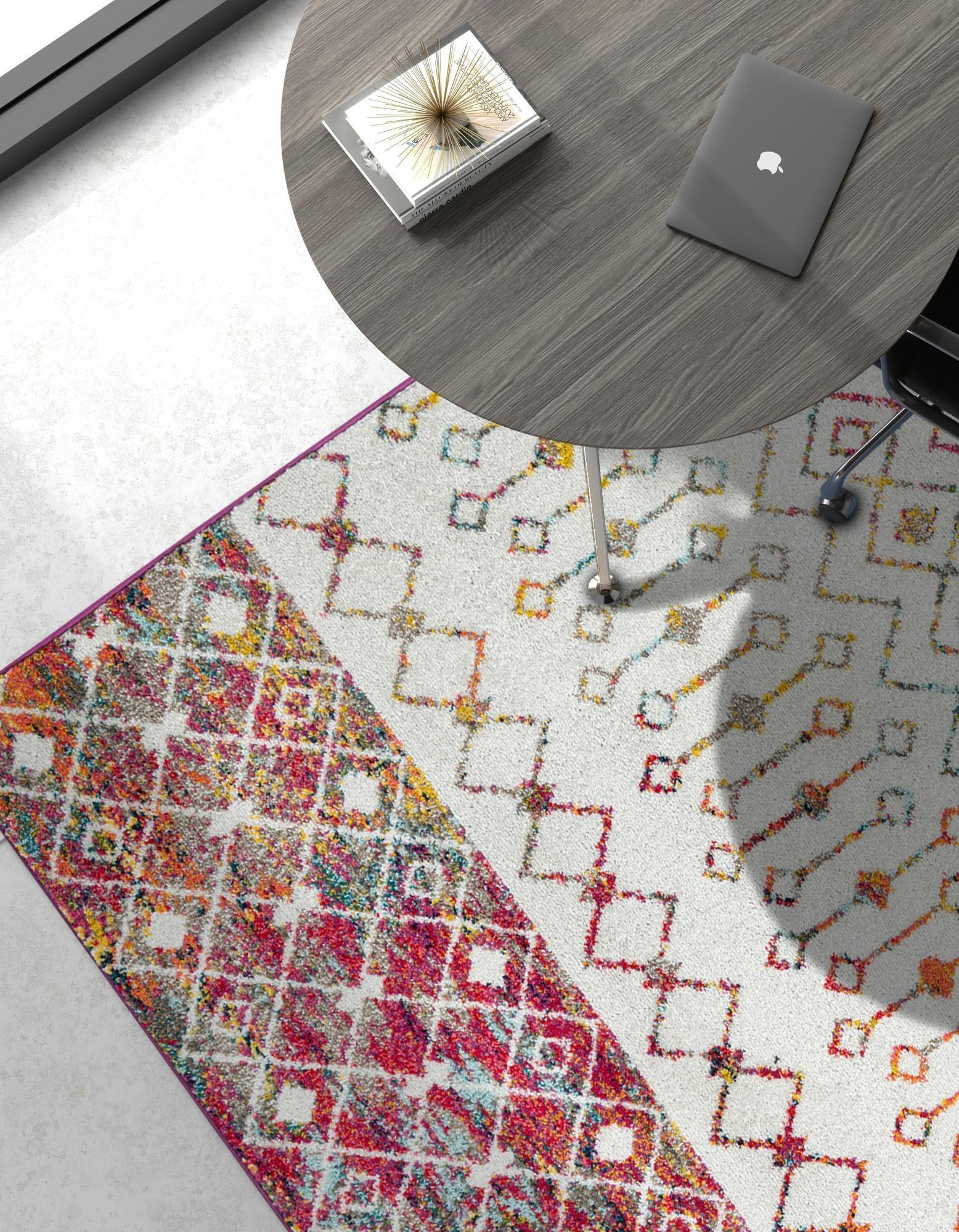 4' x 6' Moroccan Trellis Rug
