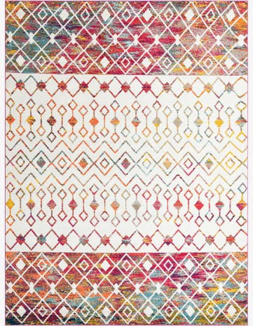 10' 8 x 14' Moroccan Trellis Rug