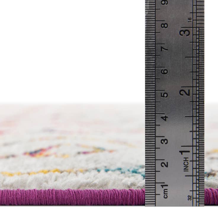 Detail image of 2' x 6' Moroccan Trellis Runner Rug