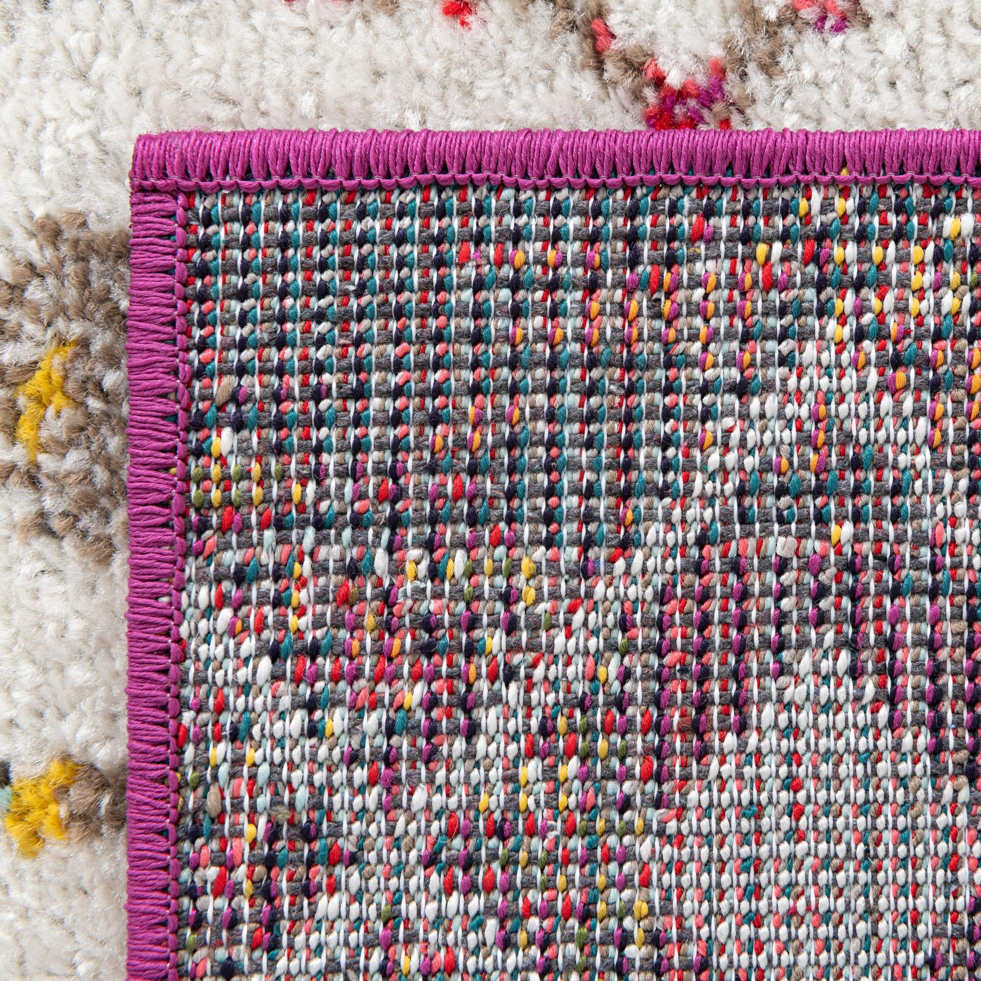 2' 7 x 10' Moroccan Trellis Runner Rug
