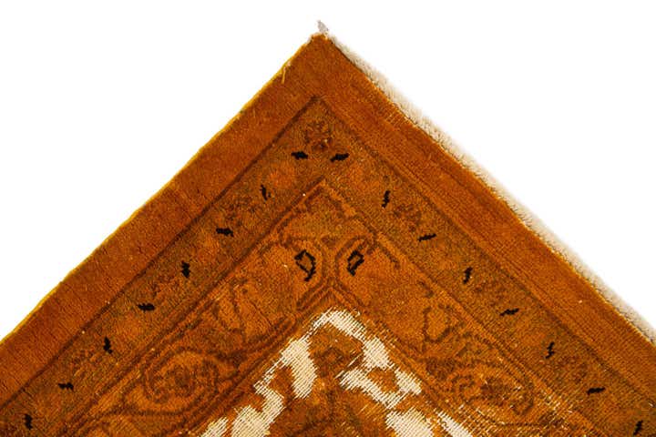 9' 9 x 12' 6 Hand Knotted Ultra Vintage Persian Wool Rug