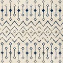 Rug Ivory Navy Blue Swatch link
