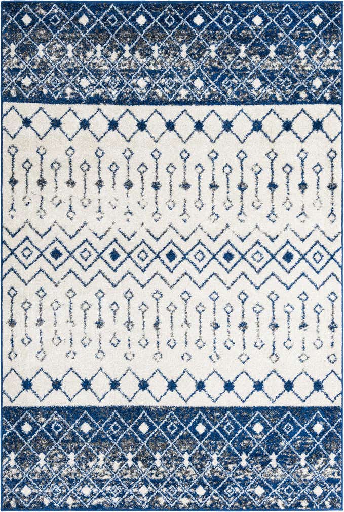 6' x 9' Moroccan Trellis Rug