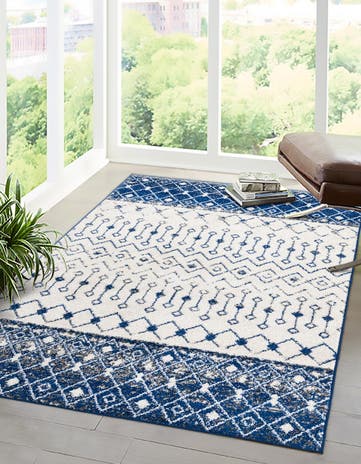 6' x 9' Moroccan Trellis Rug