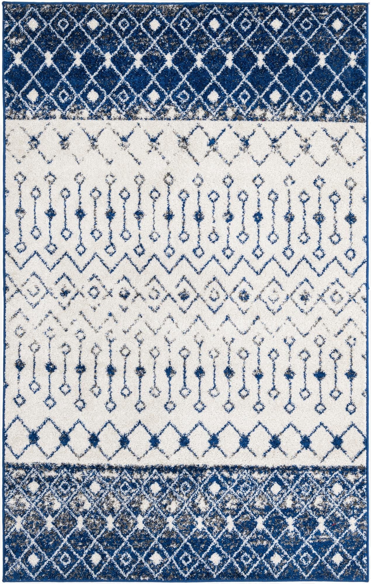 5' 3 x 8' Moroccan Trellis Rug