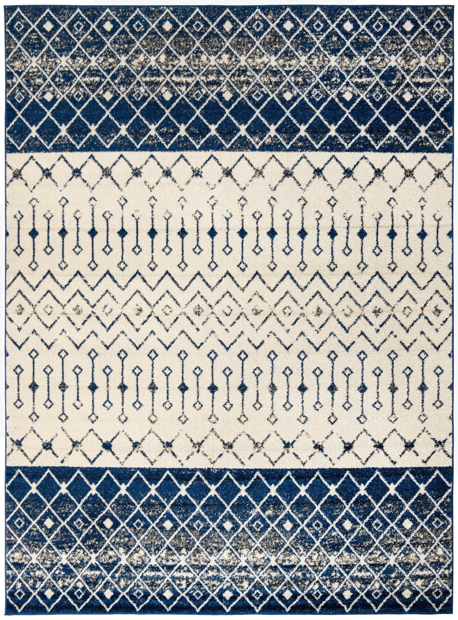 9' x 12' Moroccan Trellis Rug