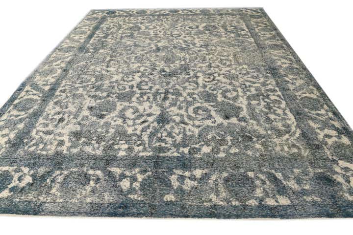 9' 9 x 13' 1 Hand Knotted Ultra Vintage Persian Wool Rug