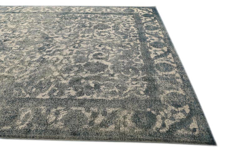 Detail image of 9' 9 x 13' 1 Hand Knotted Ultra Vintage Persian Wool Rug