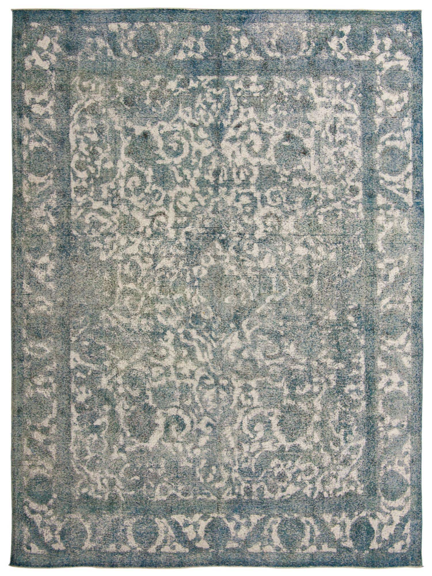 9' 9 x 13' 1 Hand Knotted Ultra Vintage Persian Wool Rug
