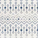 Rug Ivory Navy Blue Swatch link