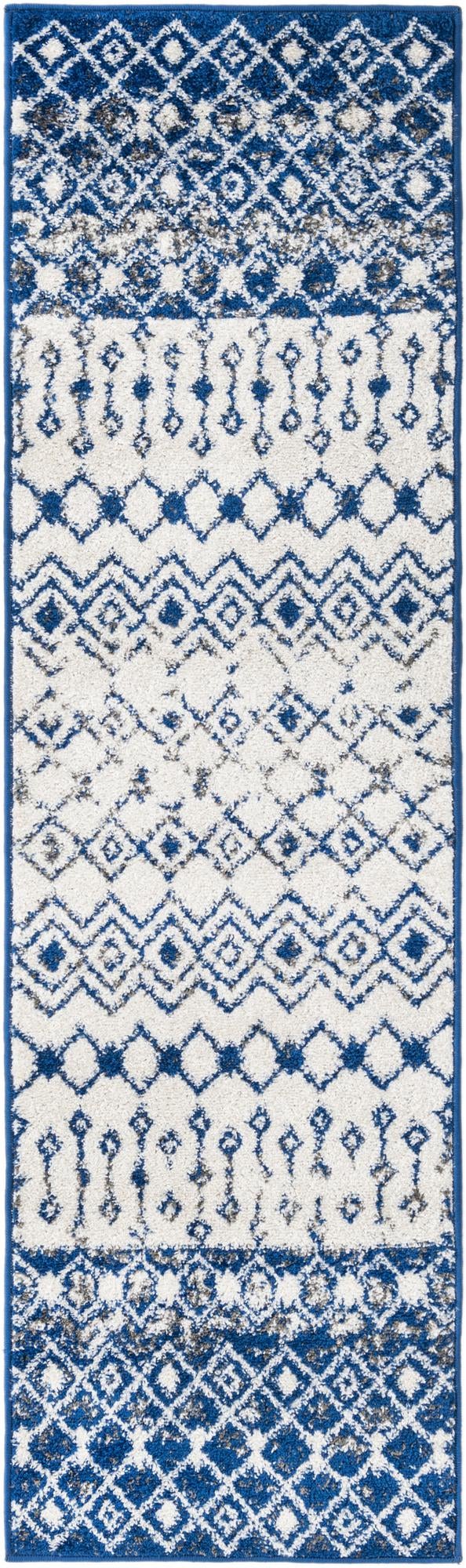 Rug Ivory Navy Blue Swatch link