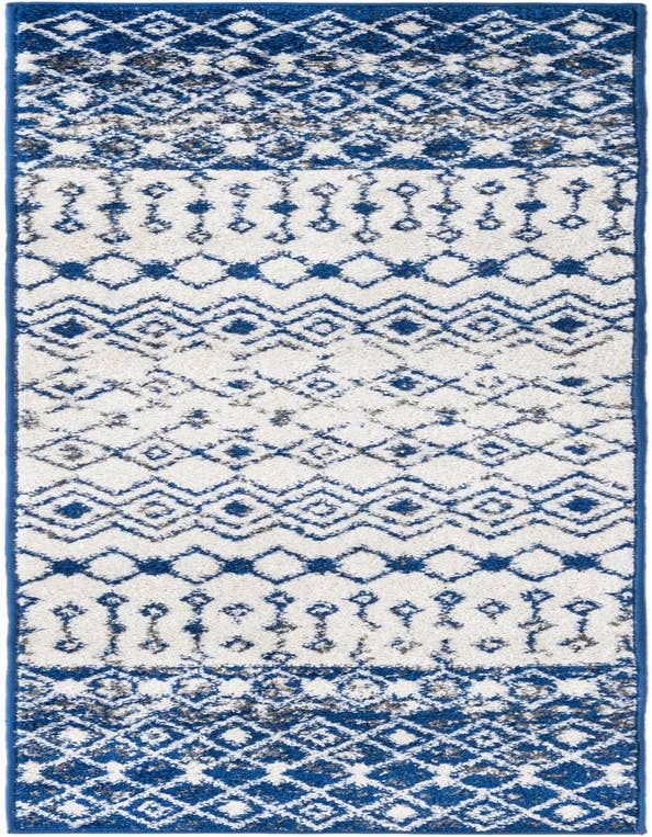 Detail image of 2' x 7' Moroccan Trellis Runner Rug