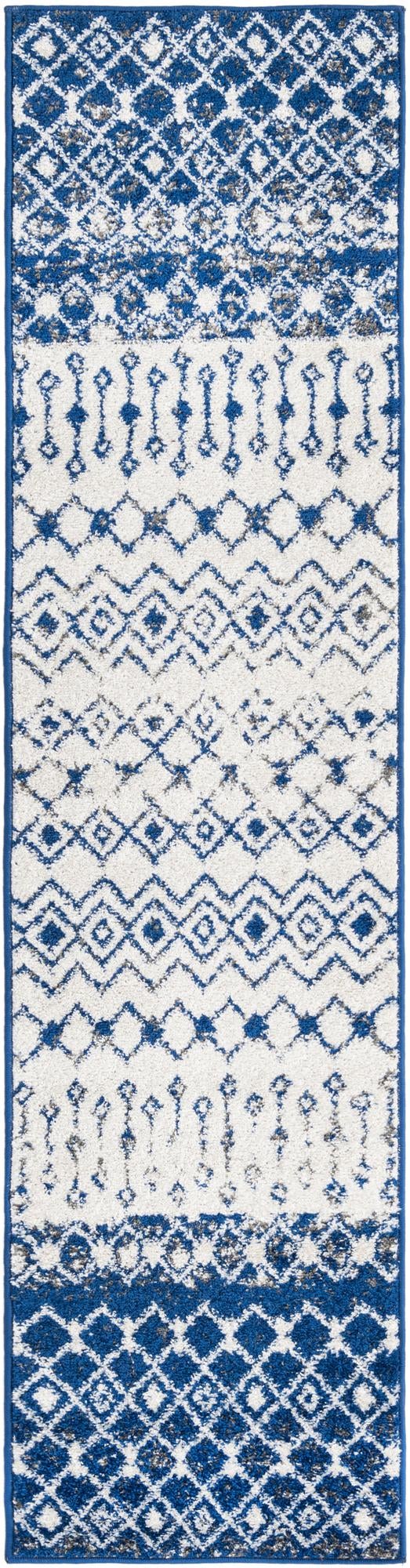 Rug Ivory Navy Blue Swatch link