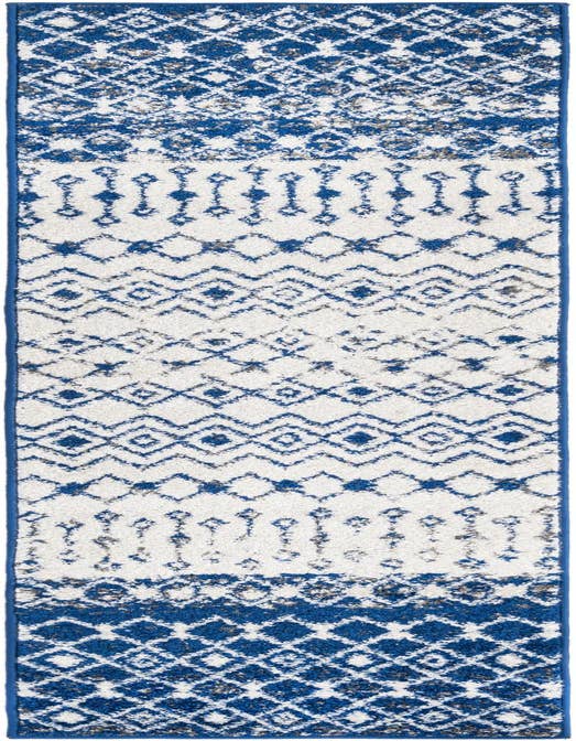 Detail image of 2' x 8' Moroccan Trellis Runner Rug