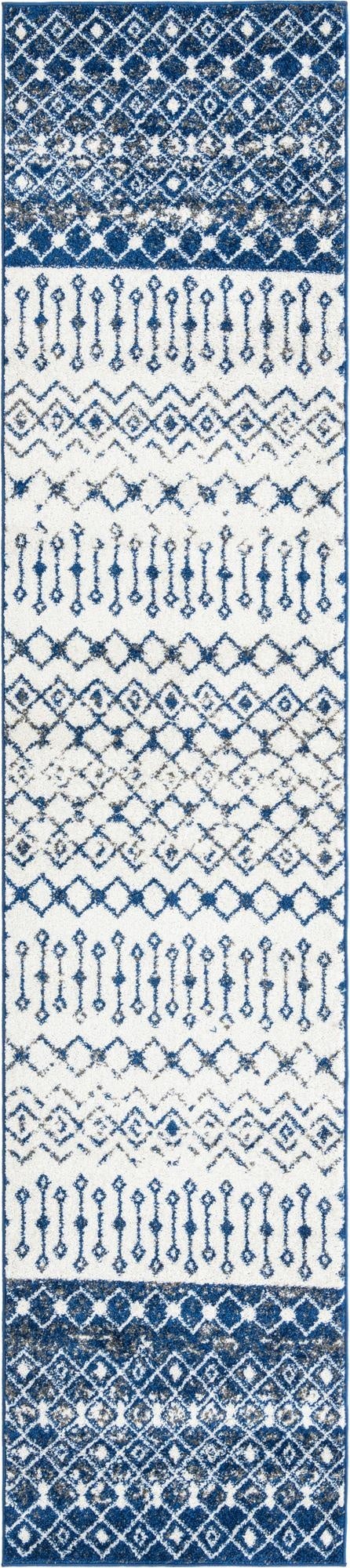 2' 7 x 12' Moroccan Trellis Runner Rug