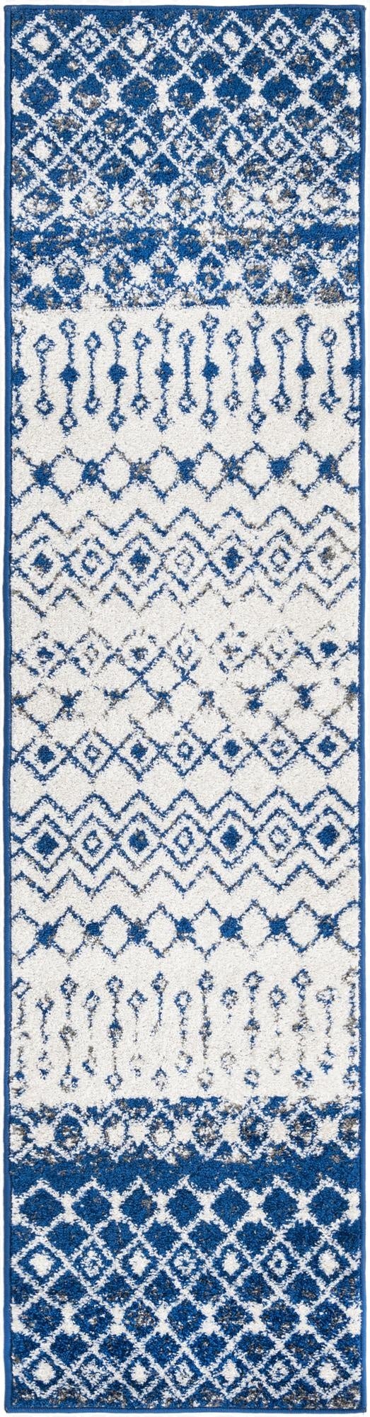 60cm x 245cm Moroccan Trellis Pasillera Alfombra