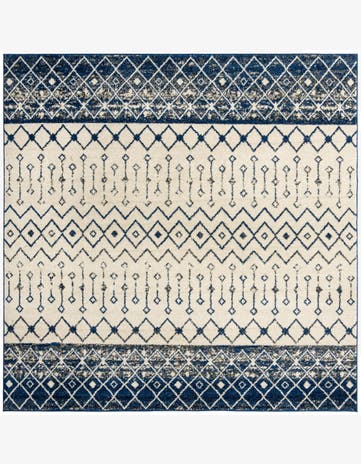 10' x 10' Moroccan Trellis Square Rug