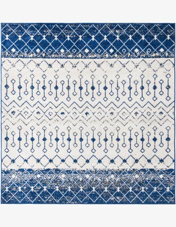 7' 10 x 7' 10 Moroccan Trellis Square Rug