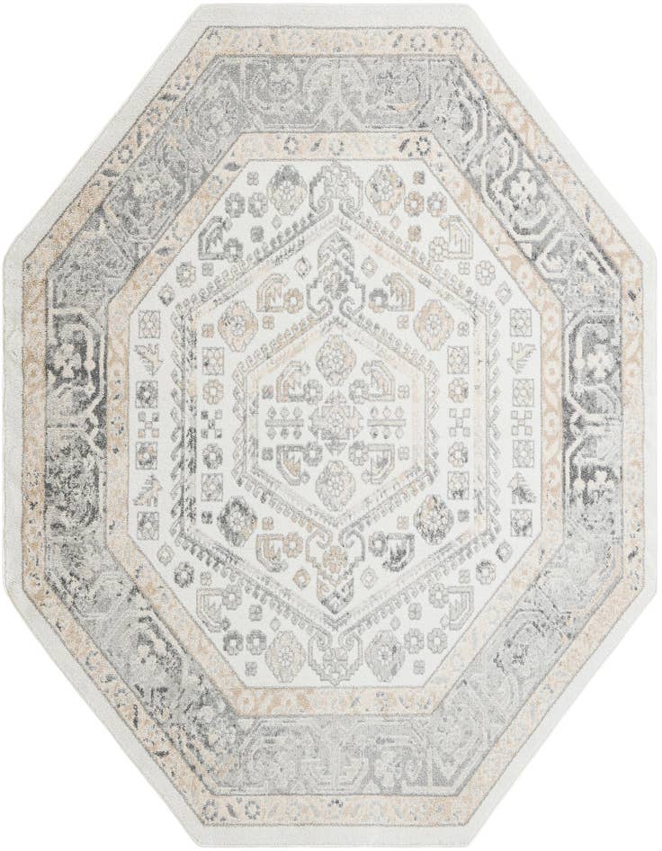 Detail image of 7' 10 x 7' 10 Aurelia Octagon Rug