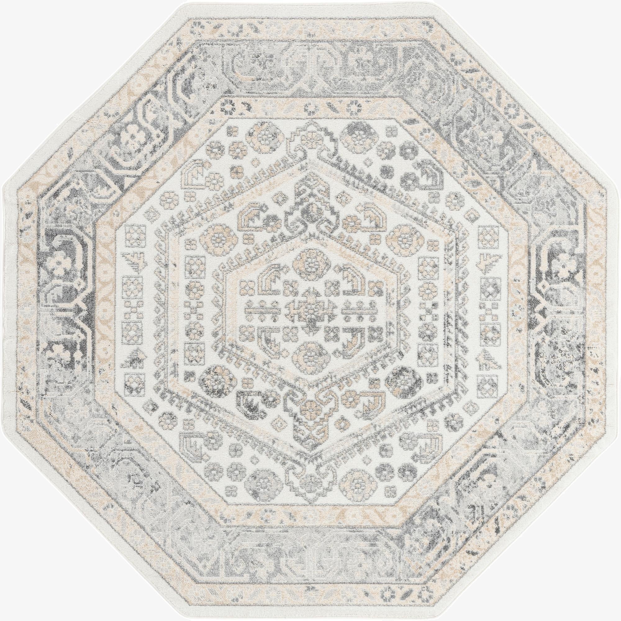 7' x 7' Aurelia Octagon Rug