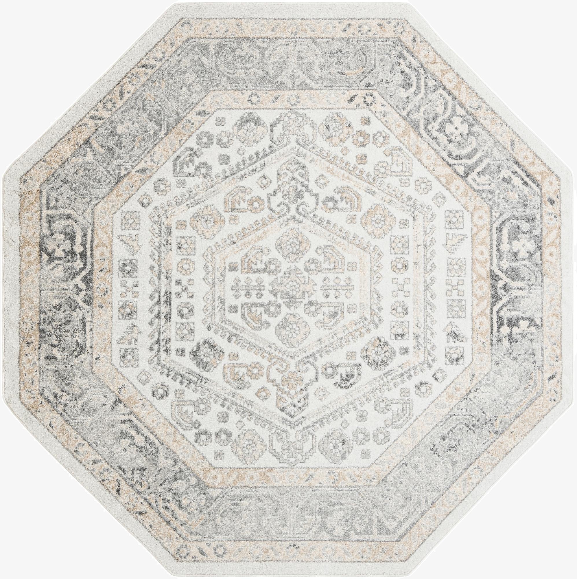 7' 10 x 7' 10 Aurelia Octagon Rug